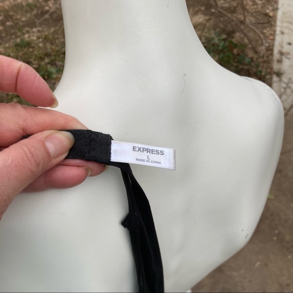 Express sheer bra floral applique sz Large - Picture 4 of 8